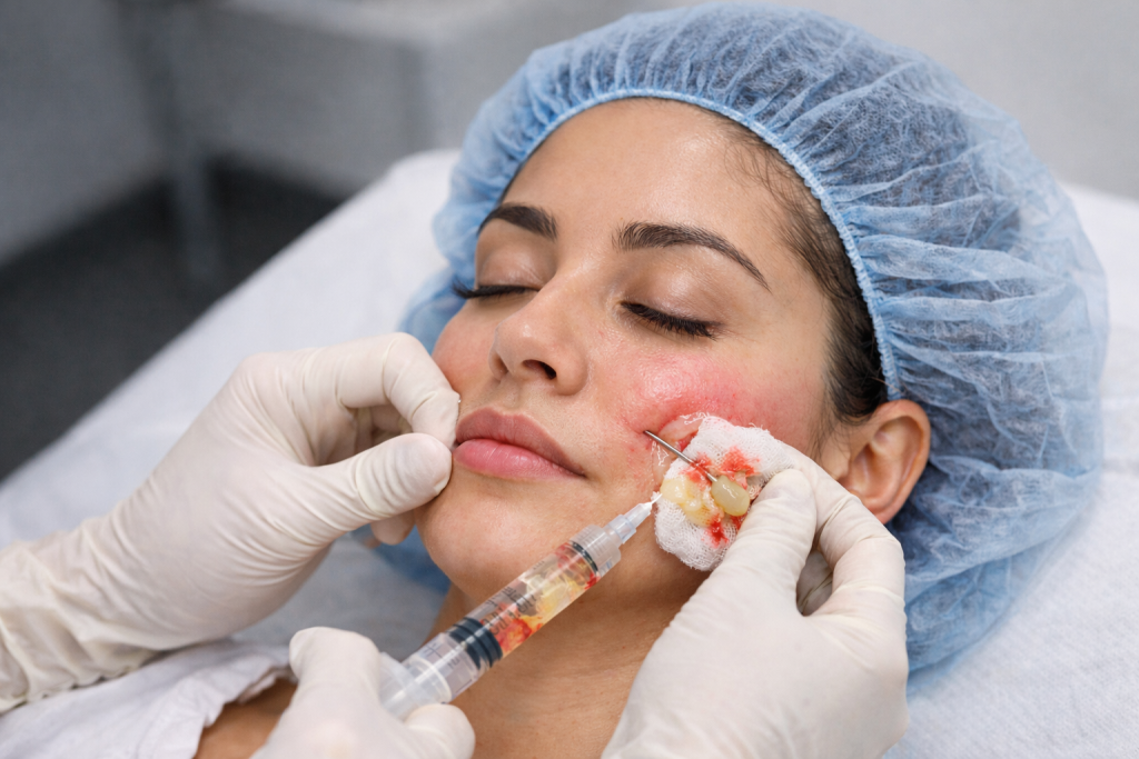 تخلیه ژل گونه ؛ چرا بعضی صورت ها طبیعی ترمی شوند؟